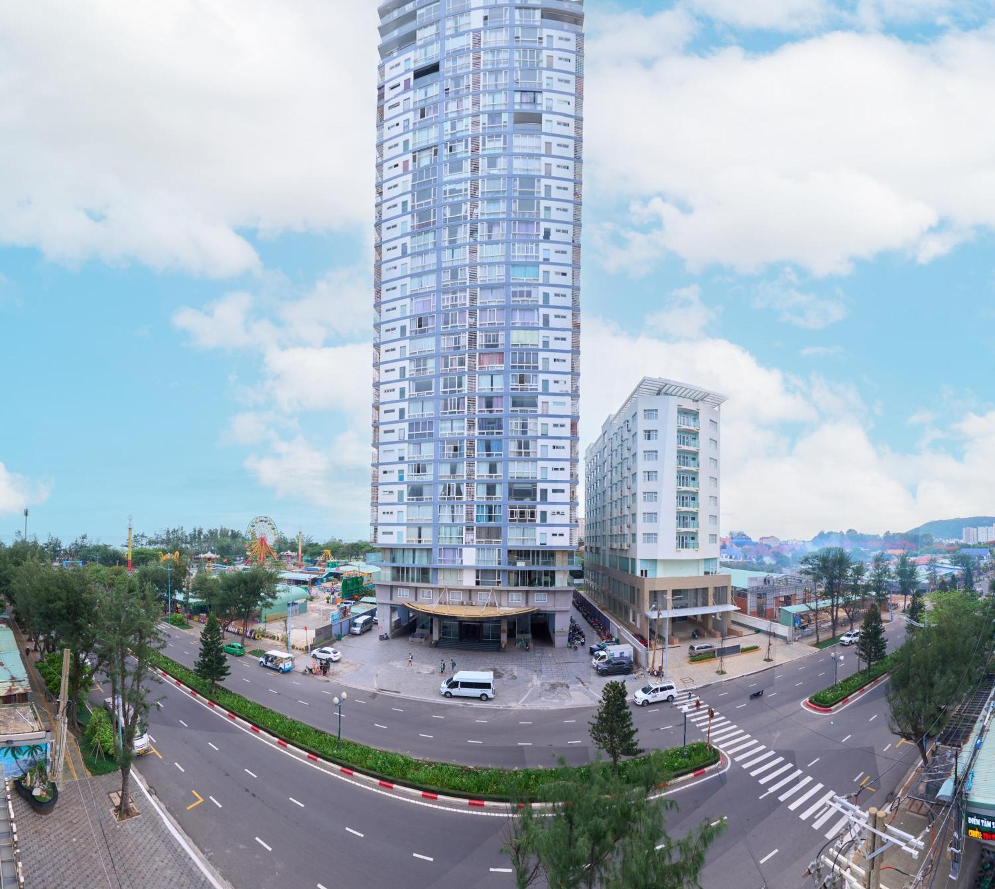 120 négyzetméteres, 2 hálószobás Apartman 2 fürdőszobával Thang Tam területén Vung Tau Kültér fotó